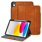 Tech-Protect vilnonis dėklas, skirtas iPad 10.9" 10 / 2022 / 11" 11 / 2025 - ruda