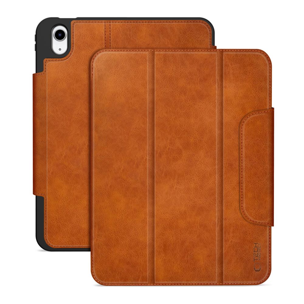 Tech-Protect vilnonis dėklas, skirtas iPad 10.9" 10 / 2022 / 11" 11 / 2025 - ruda