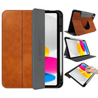 Tech-Protect vilnonis dėklas, skirtas iPad 10.9" 10 / 2022 / 11" 11 / 2025 - ruda