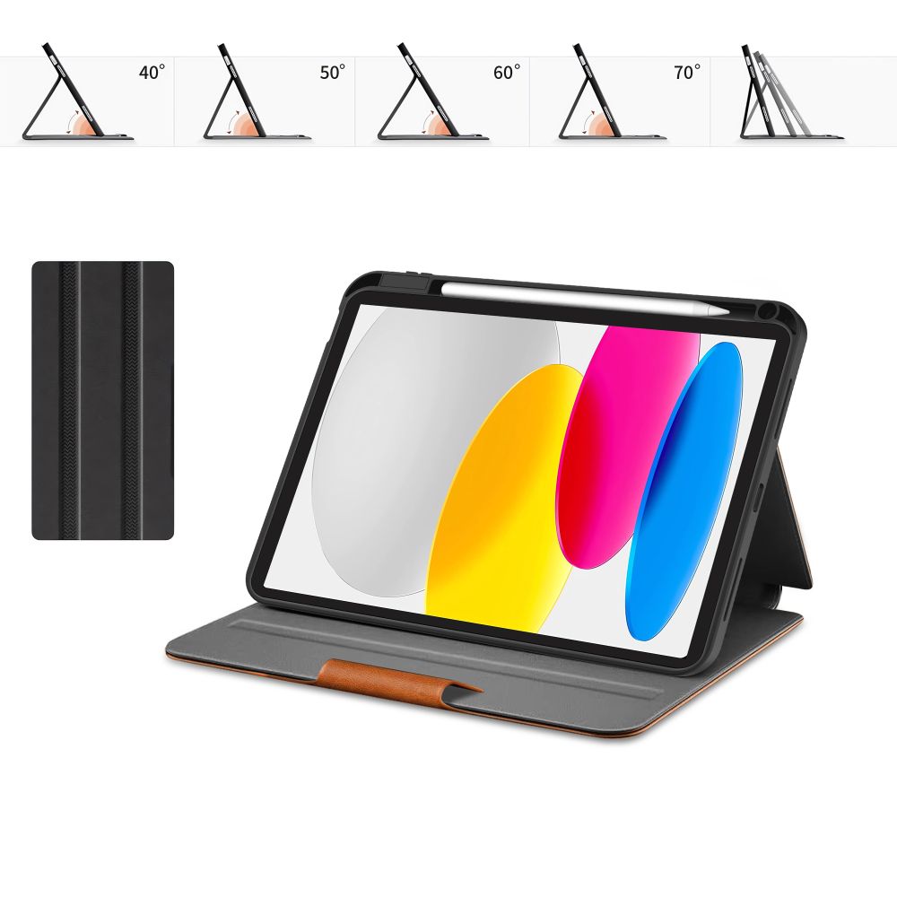 Tech-Protect vilnonis dėklas, skirtas iPad 10.9" 10 / 2022 / 11" 11 / 2025 - ruda