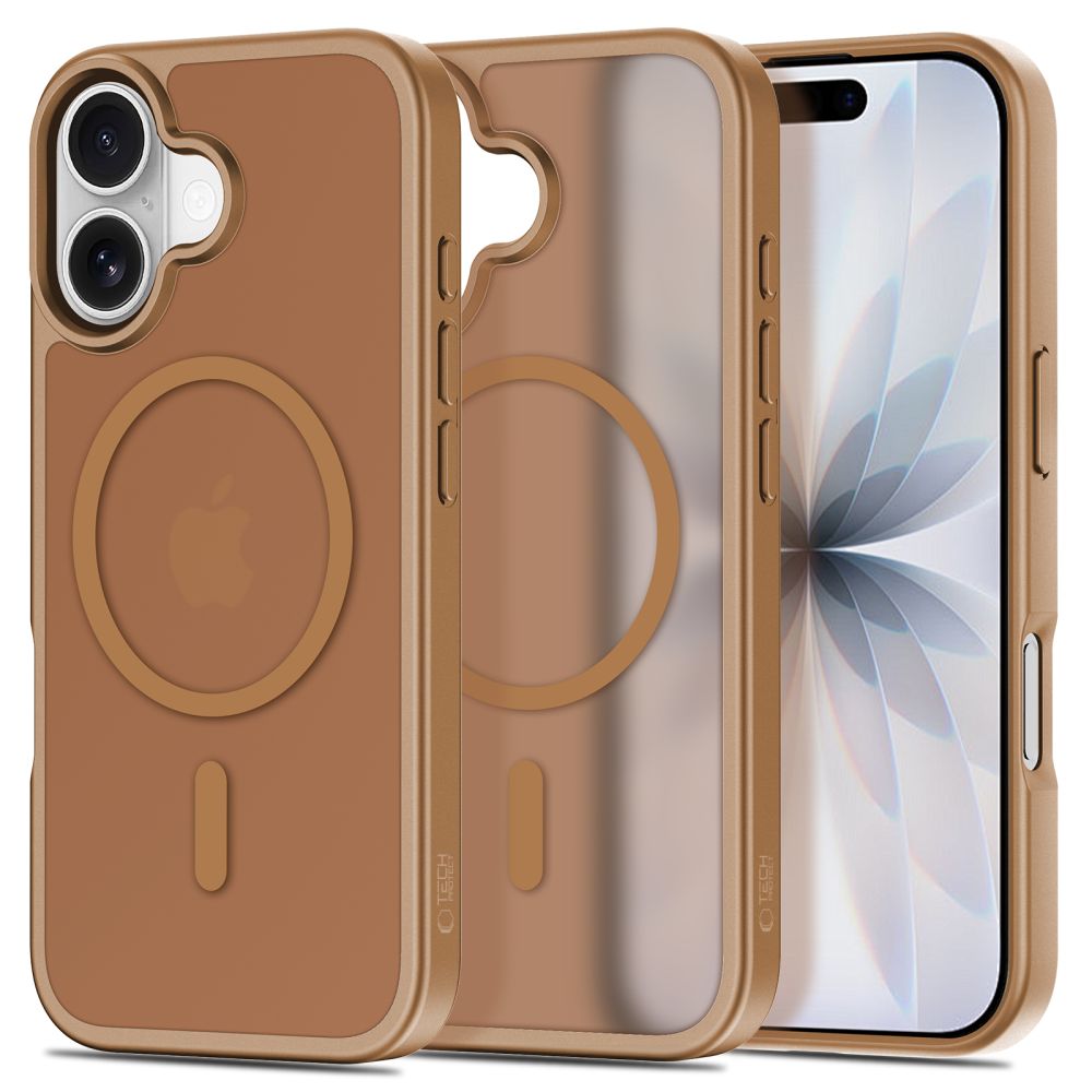 Tech-Protect BasicMag MagSafe dėklas iPhone 17 – rudas -- iPhone 17