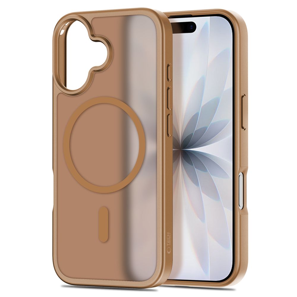 Tech-Protect BasicMag MagSafe dėklas iPhone 17 – rudas -- iPhone 17