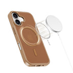 Tech-Protect BasicMag MagSafe dėklas iPhone 17 – rudas -- iPhone 17