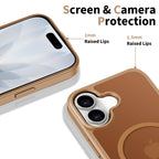 Tech-Protect BasicMag MagSafe dėklas iPhone 17 – rudas -- iPhone 17