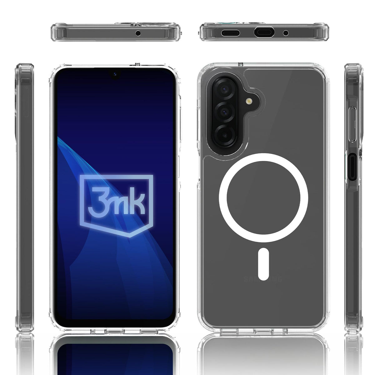 3mk Armor MagCase skirtas Samsung Galaxy A27 5G - Skaidrus -- Samsung Galaxy A27 5G