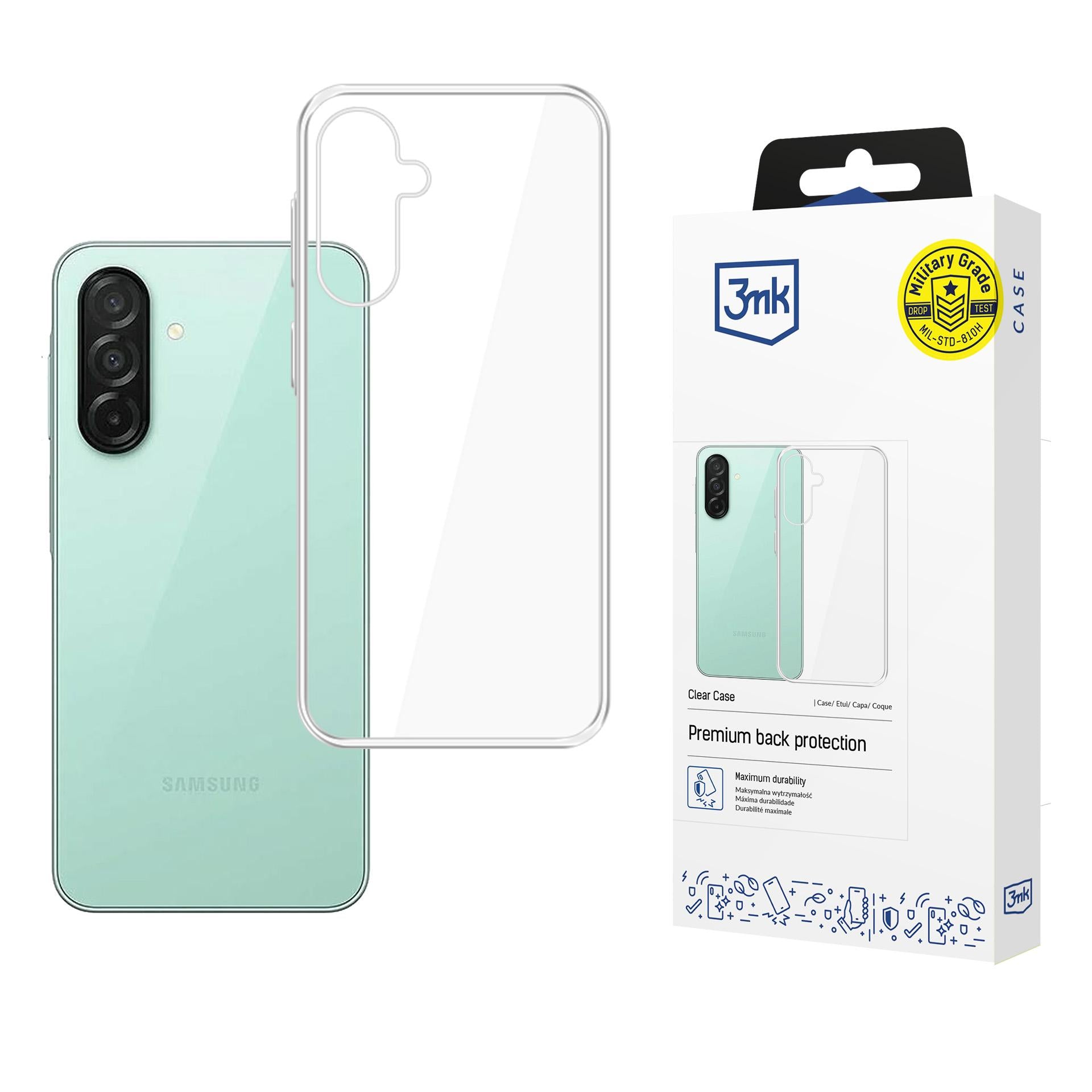3mk Clear Case skirtas Samsung Galaxy A27 5G - skaidrus -- Samsung Galaxy A27 5G