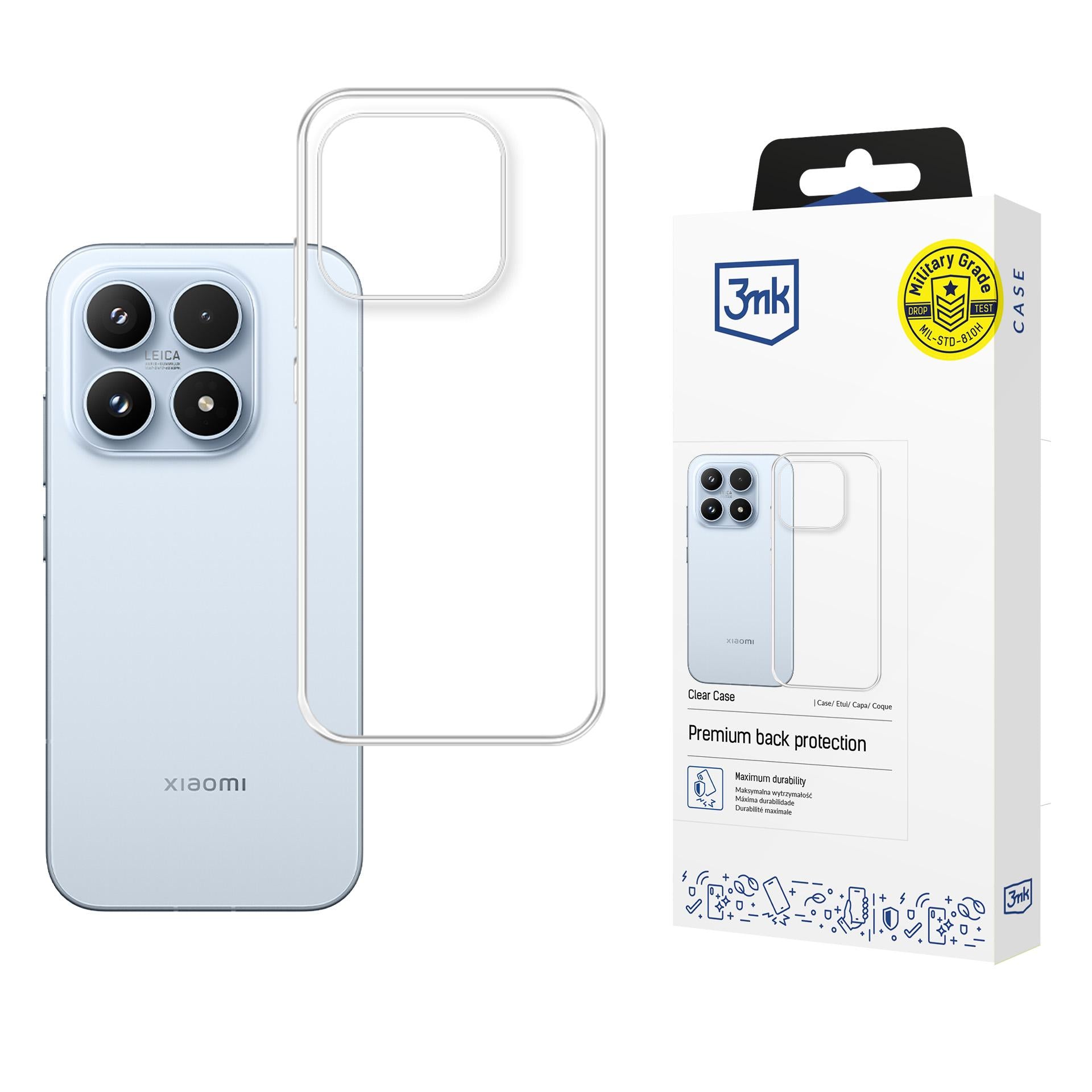 3mk Skaidrus dėklas, skirtas Xiaomi 17 - skaidrus -- Xiaomi 17