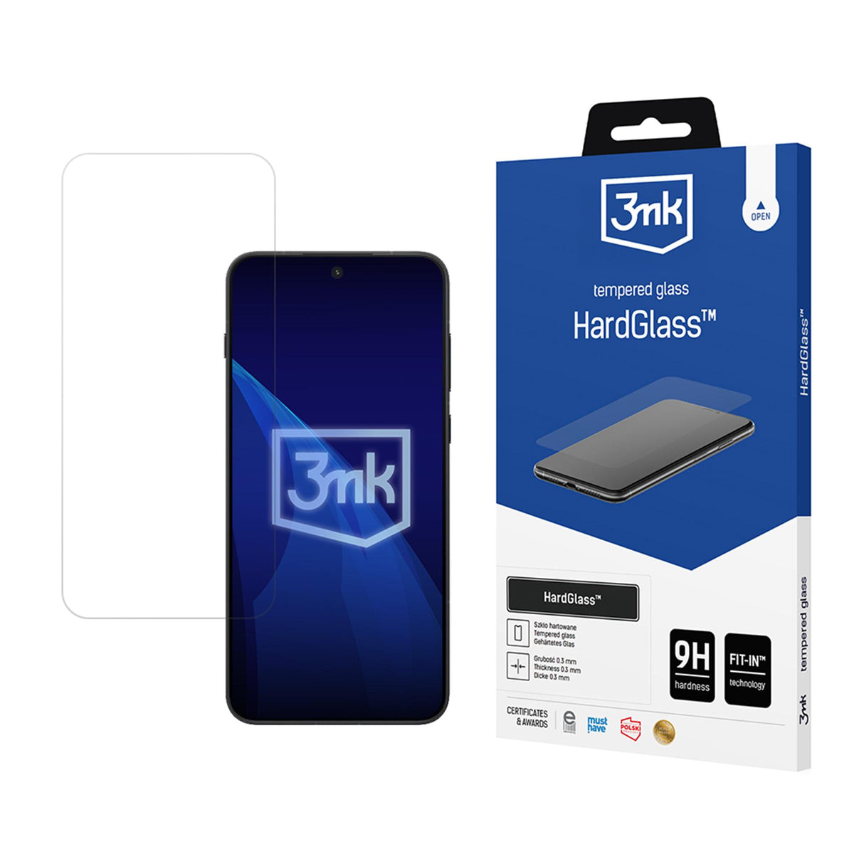 3mk HardGlass grūdintas stiklas, skirtas OnePlus 15R -- OnePlus 15R