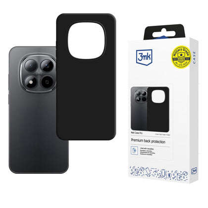 3mk Matt Case Pro, skirtas Redmi Note 15 Pro - matinė juoda -- Cell phone cases and covers