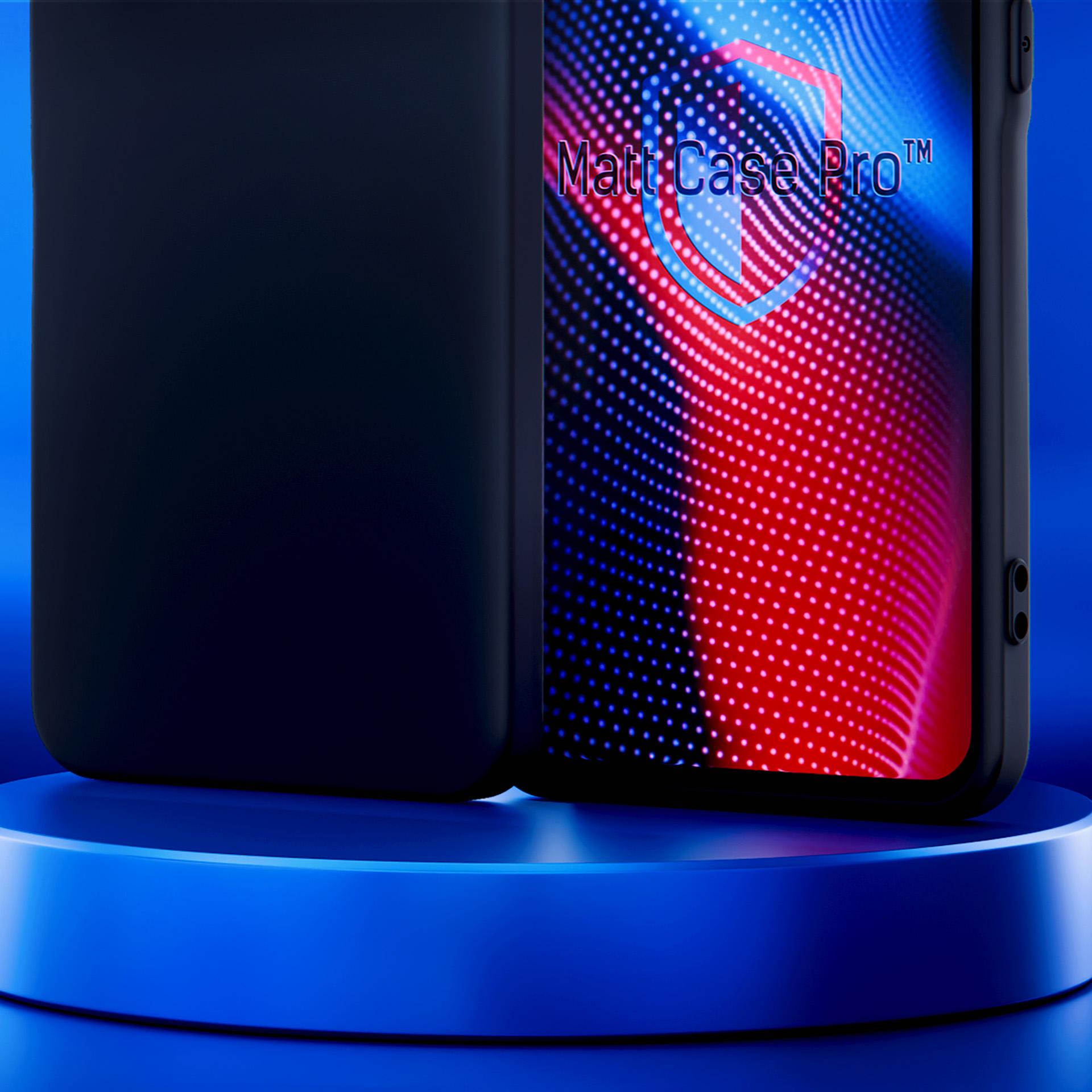 3mk Matt Case Pro, skirtas Samsung Galaxy A37 - matinė juoda