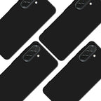 3mk Matt Case Pro, skirtas Samsung Galaxy A37 - matinė juoda