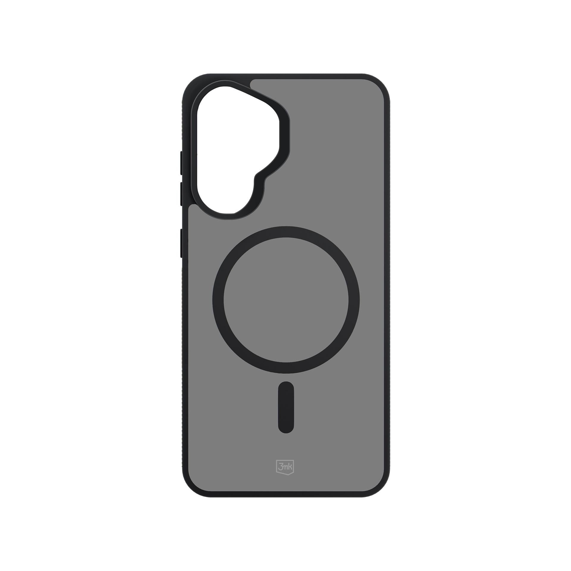 3mk Smoke MagCase, skirtas Samsung Galaxy A37 – pilkai permatomas