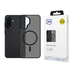 3mk Smoke MagCase, skirtas Samsung Galaxy A57 – pilkai permatomas
