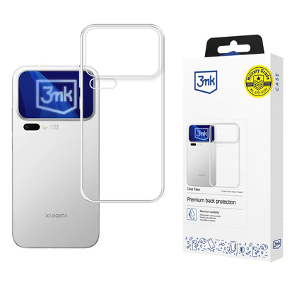 3mk Skaidrus dėklas, skirtas Xiaomi 17 Pro Max - skaidrus -- Xiaomi 17 Pro Max