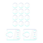 3mk objektyvo apsaugos hibridinio fotoaparato objektyvo stiklas, skirtas Apple iPhone 17 Pro Max -- Cell phone tempered glass