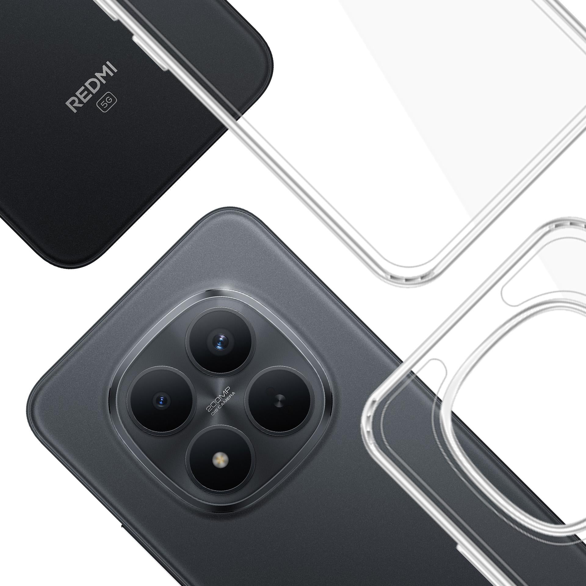 3mk Šarvų dėklas, skirtas Xiaomi Redmi note 15 Pro - skaidrus