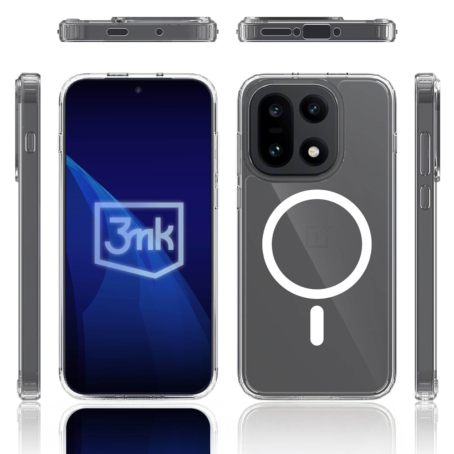 3mk Armor MagCase, skirtas OnePlus 15 5G – skaidrus -- OnePlus 15 5G
