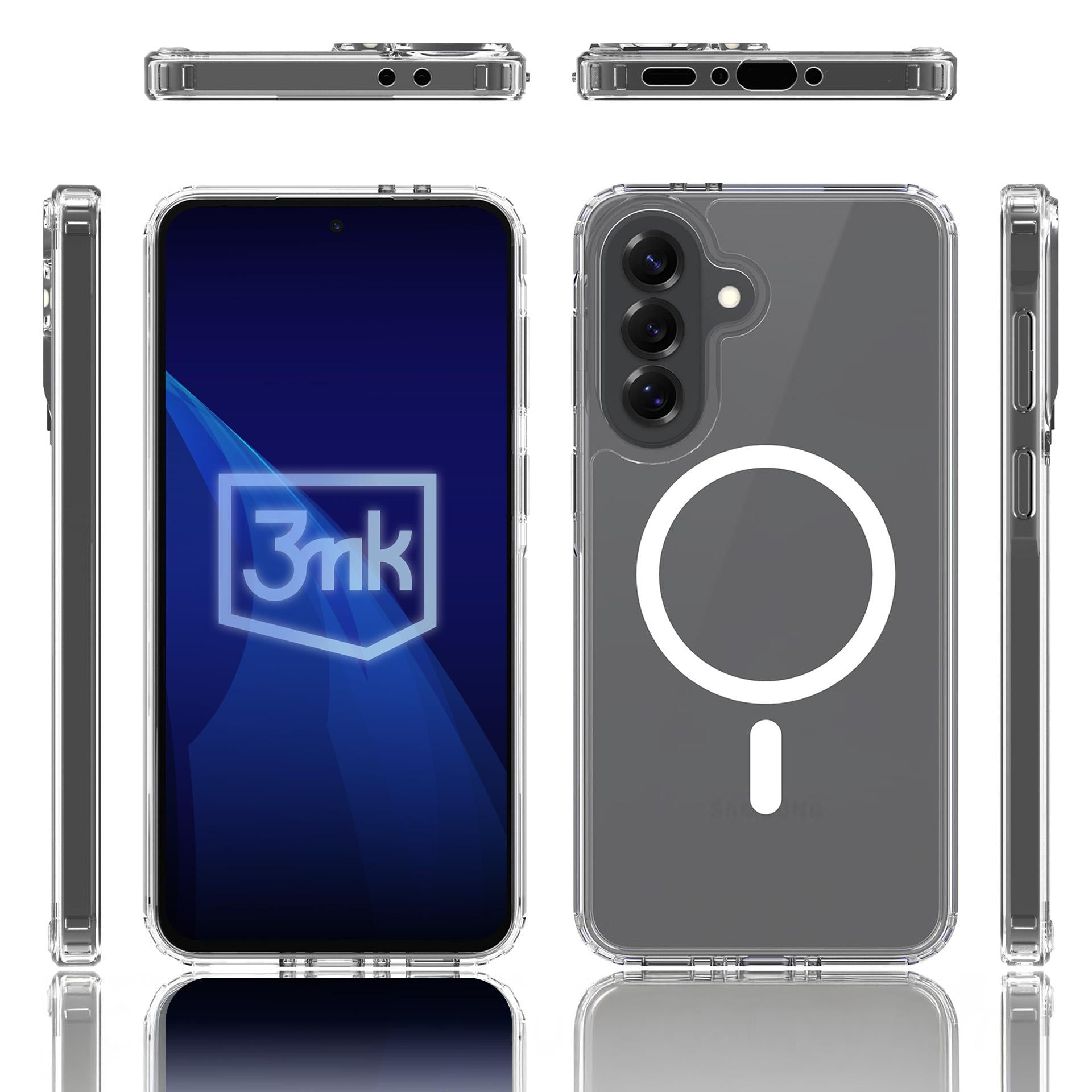 3mk Armor MagCase Samsung Galaxy A37 - skaidrus
