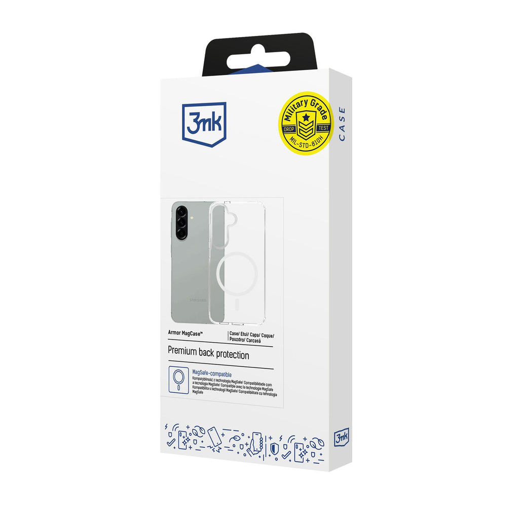 3mk Armor MagCase Samsung Galaxy A57 - skaidrus