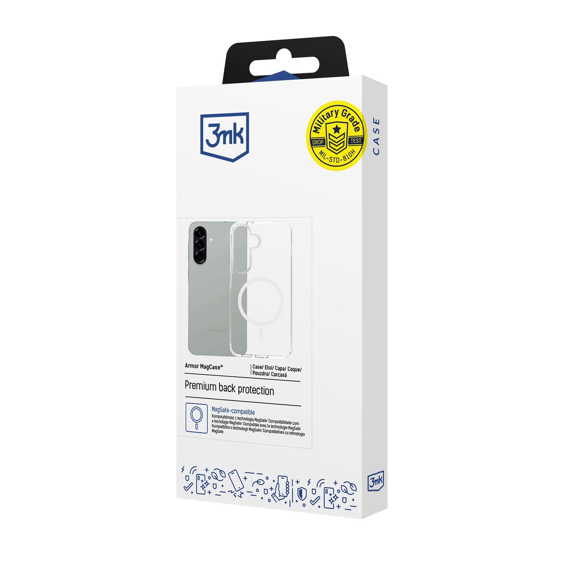 3mk Armor MagCase Samsung Galaxy A57 - skaidrus