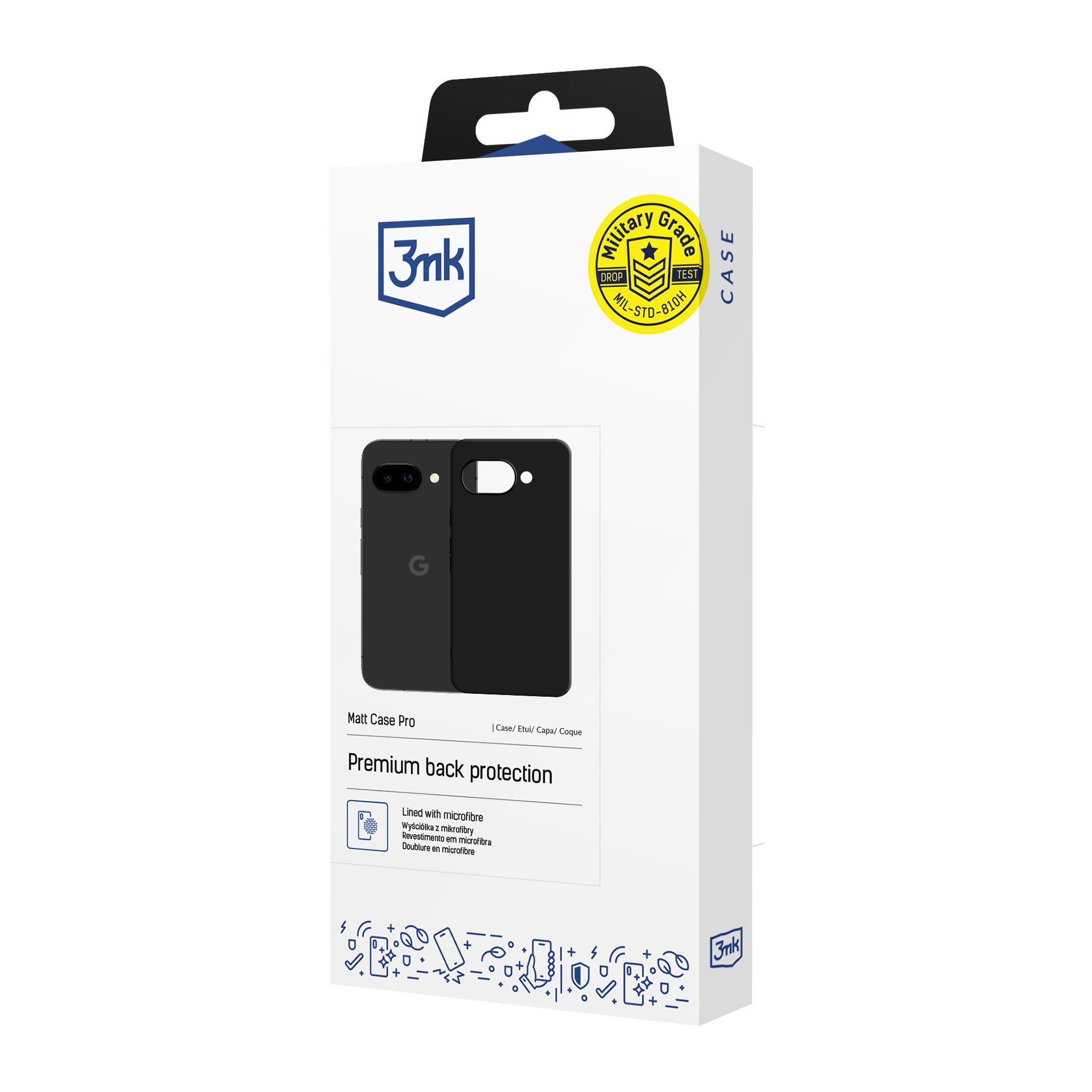 3mk Matt Case Pro dėklas, skirtas Google Pixel 10A – 3mk Matt Case Pro