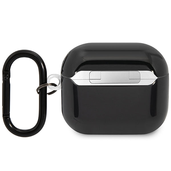 BMW BMA322SWTK AirPods 3 gen dėklas juodas / daugiaspalvės linijos -- AirPods 3