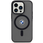 BMW Signature MagSafe dėklas iPhone 14 Pro – juodas