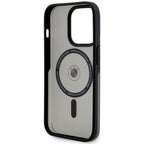 BMW Signature MagSafe dėklas iPhone 14 Pro – juodas