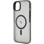 BMW Signature MagSafe dėklas iPhone 14/15 Plus – juodas