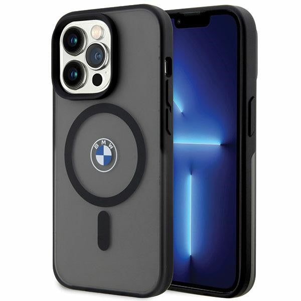 BMW Signature MagSafe dėklas iPhone 14 Pro Max – juodas -- iPhone 14 Pro Max