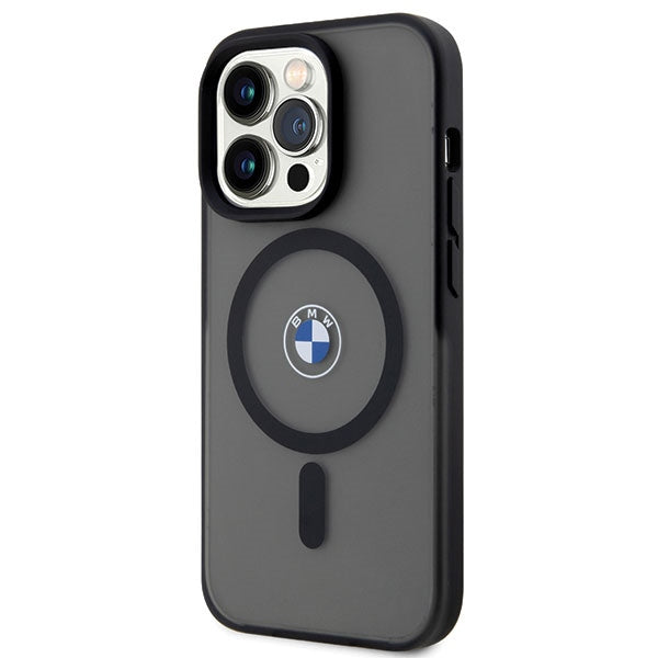 BMW Signature MagSafe dėklas iPhone 14 Pro Max – juodas -- iPhone 14 Pro Max