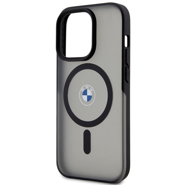 BMW Signature MagSafe dėklas iPhone 14 Pro Max – juodas -- iPhone 14 Pro Max