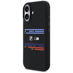 BMW M silikoninis MagSafe dėklas iPhone 17 – juodas