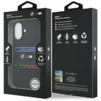 BMW M silikoninis MagSafe dėklas iPhone 17 – juodas
