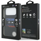 BMW M silikoninis MagSafe dėklas iPhone 17 Pro Max – juodas
