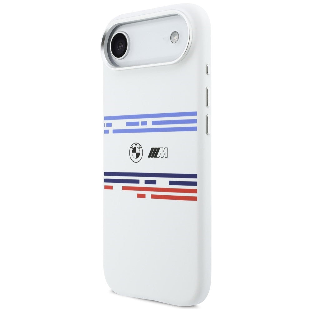 BMW M silikoninis MagSafe dėklas iPhone Air – baltas