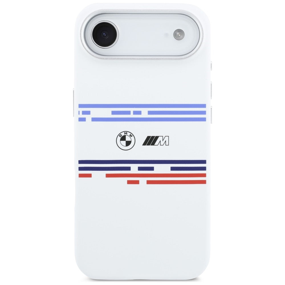 BMW M silikoninis MagSafe dėklas iPhone Air – baltas