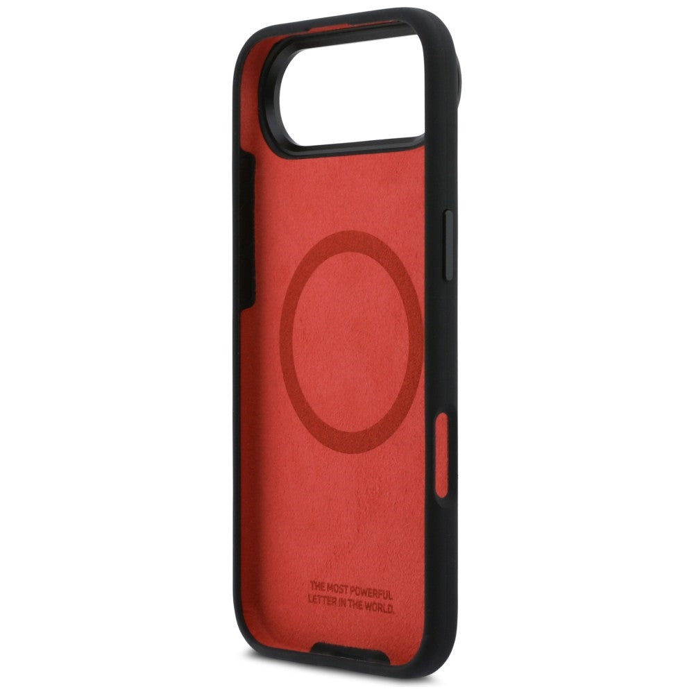 BMW M silikoninis MagSafe dėklas iPhone Air – juodas