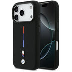 BMW MagSafe silikoninis dėklas iPhone 17 Pro – juodas -- iPhone 17 Pro