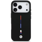 BMW MagSafe silikoninis dėklas iPhone 17 Pro – juodas -- iPhone 17 Pro
