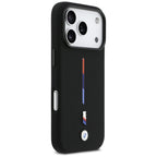 BMW MagSafe silikoninis dėklas iPhone 17 Pro – juodas -- iPhone 17 Pro