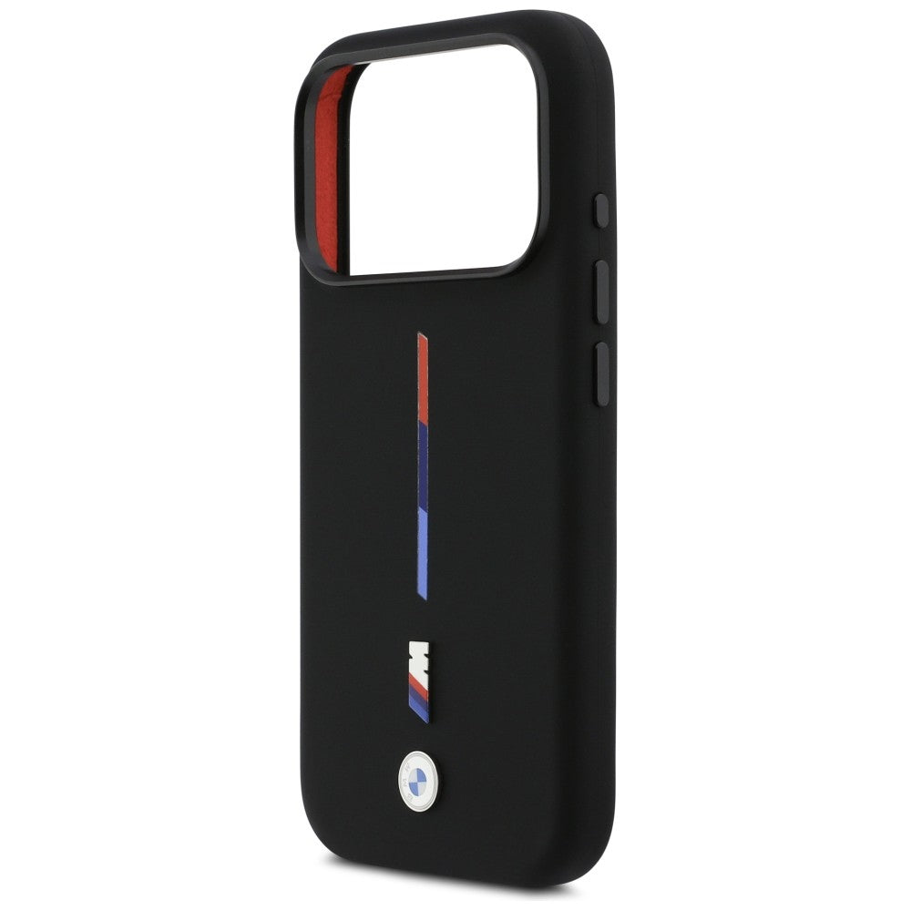 BMW MagSafe silikoninis dėklas iPhone 17 Pro – juodas -- iPhone 17 Pro