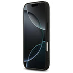 Guess MagSafe dėklas iPhone 17 Pro – juodas