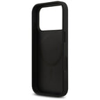 Guess MagSafe dėklas iPhone 17 Pro – juodas