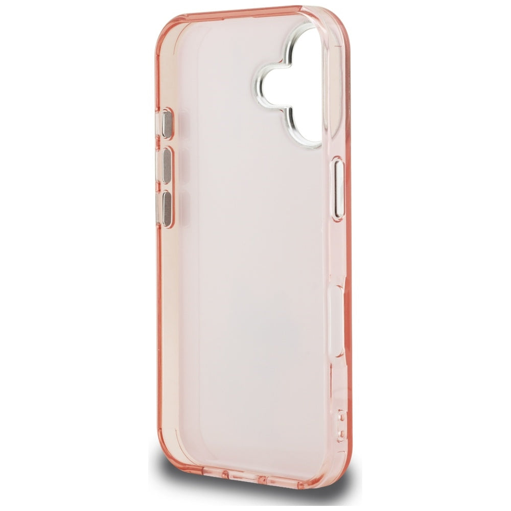 Karl Lagerfeld Aquarelle dėklas iPhone 16 – rožinis