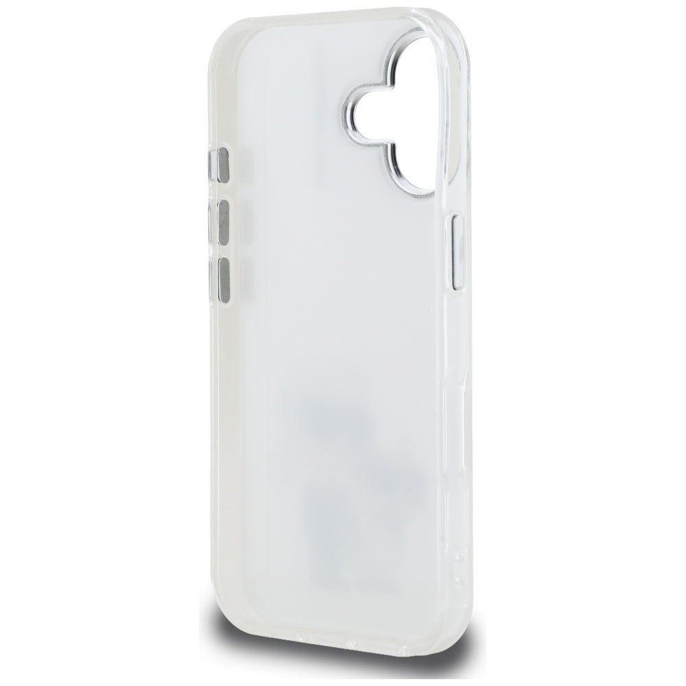 Karl Lagerfeld Aquarelle dėklas iPhone 16 – baltas