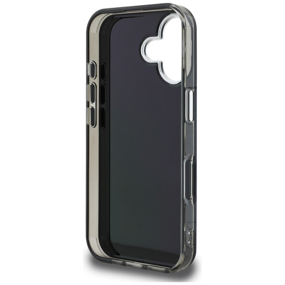 Karl Lagerfeld IML Aquarelle dėklas iPhone 16 – juodas -- iPhone 16