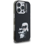 Karl Lagerfeld dėklas iPhone 16 Pro Max – juodas