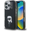 Karl Lagerfeld MagSafe dėklas iPhone 16 Pro Max – juodas -- iPhone 16 Pro Max
