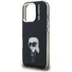 Karl Lagerfeld MagSafe dėklas iPhone 16 Pro Max – juodas -- iPhone 16 Pro Max